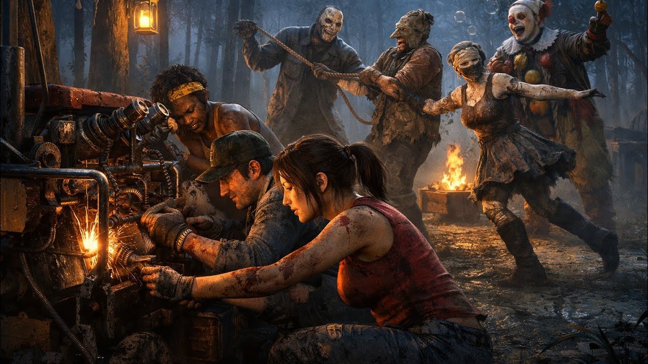 Killerzy się bawią, a my naprawiamy generatory | Dead by Daylight