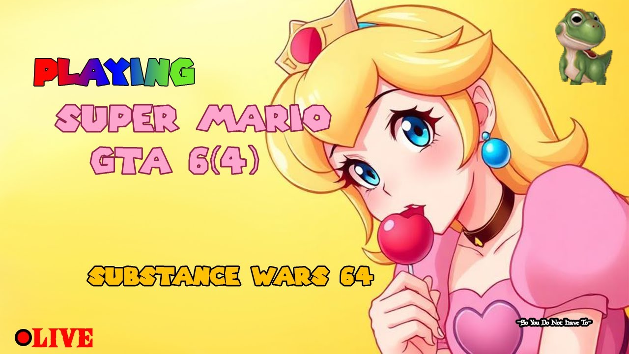 Playing Substance 64 by Kaze [N64] Super Mario 64 hack & Super Mario RPG rougliteby an axem ranger