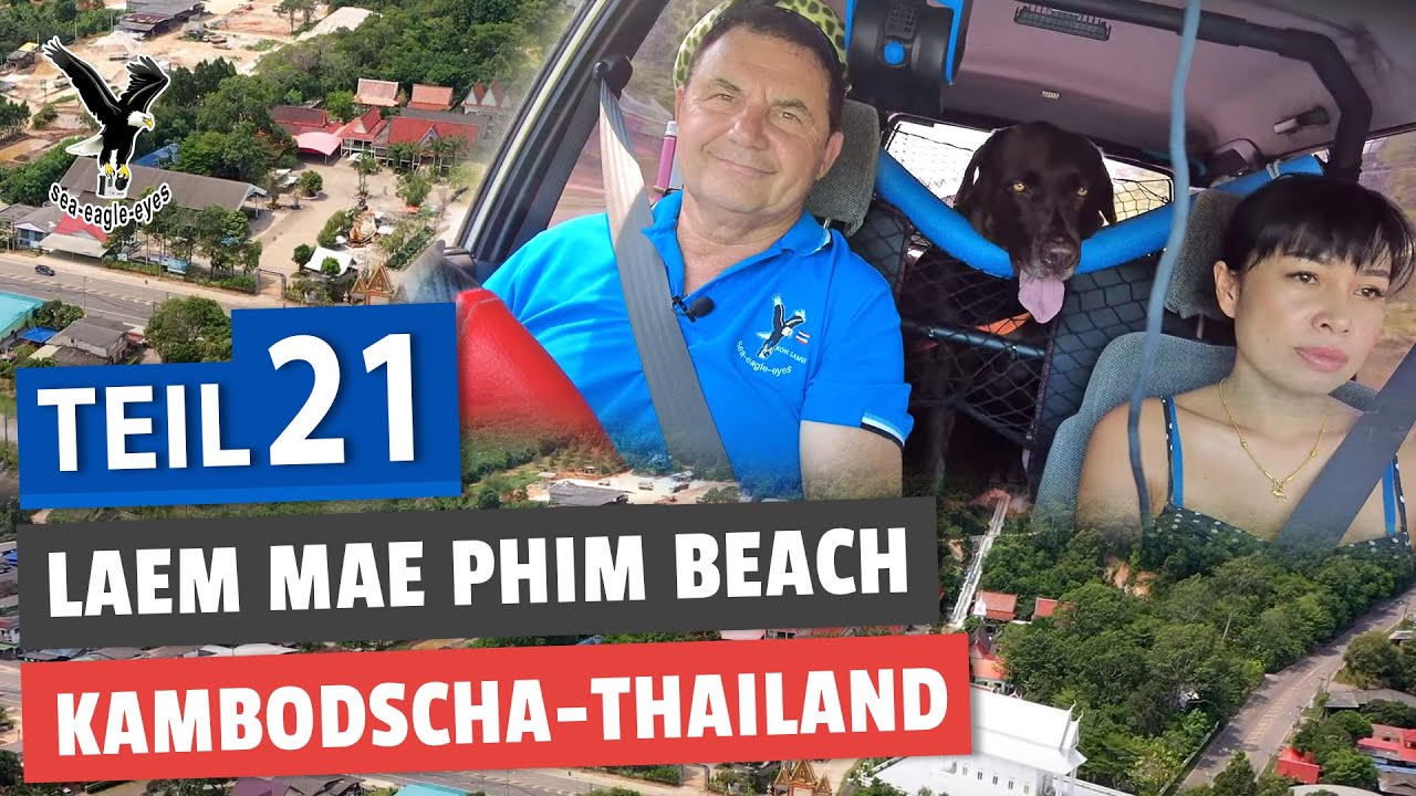 Teil 21 Bis zur Laem Mae Phim Beach Richtung Kambodscha Thailand
