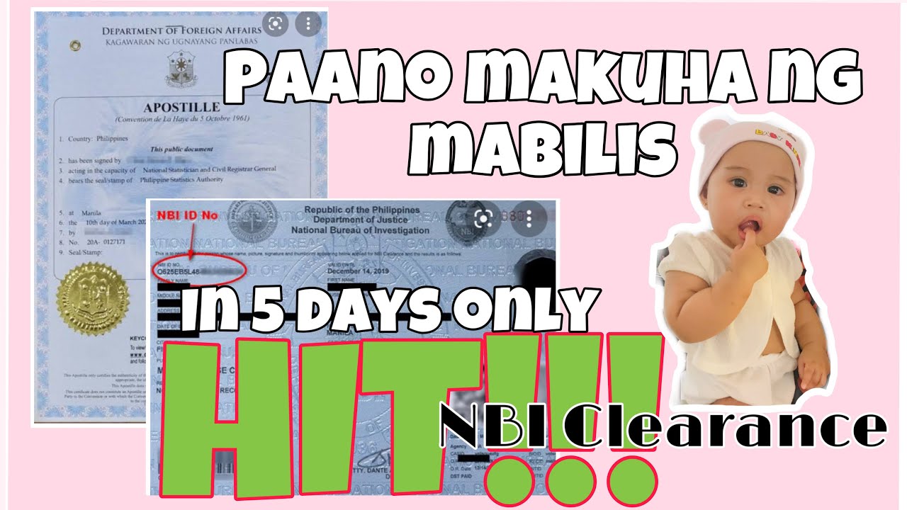 HIT/NBI Clearance/Paano mapabilis ang pagkuha/JaDenK World
