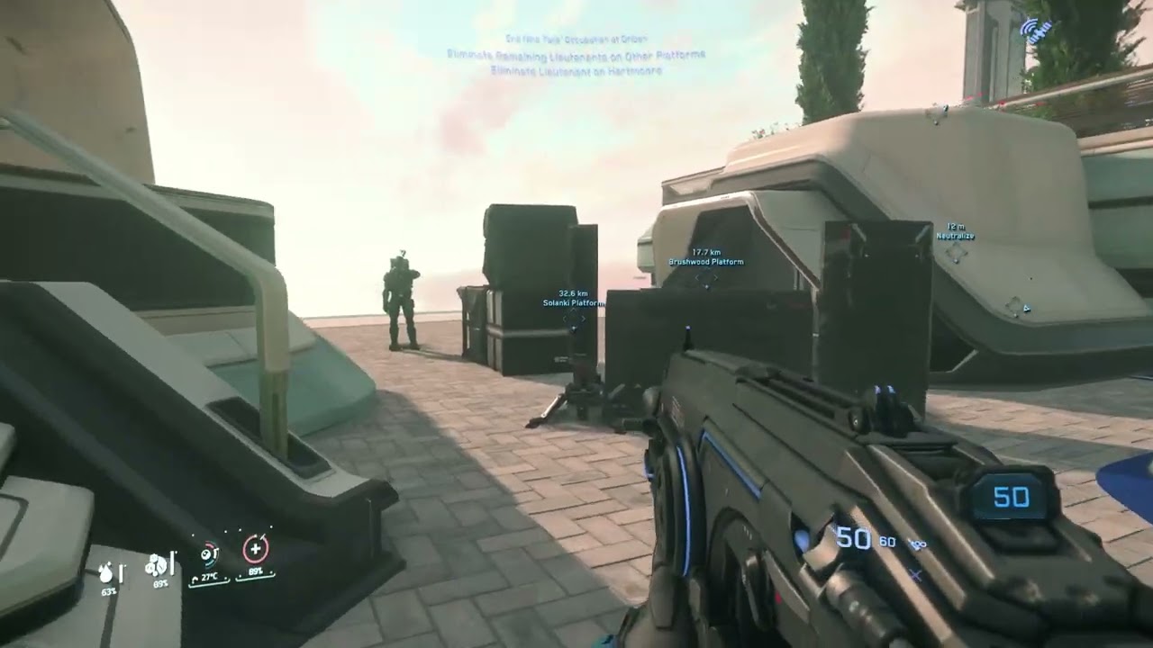 Star Citizen - Siege of Orison: Hartmoore Lieutenant unreachable