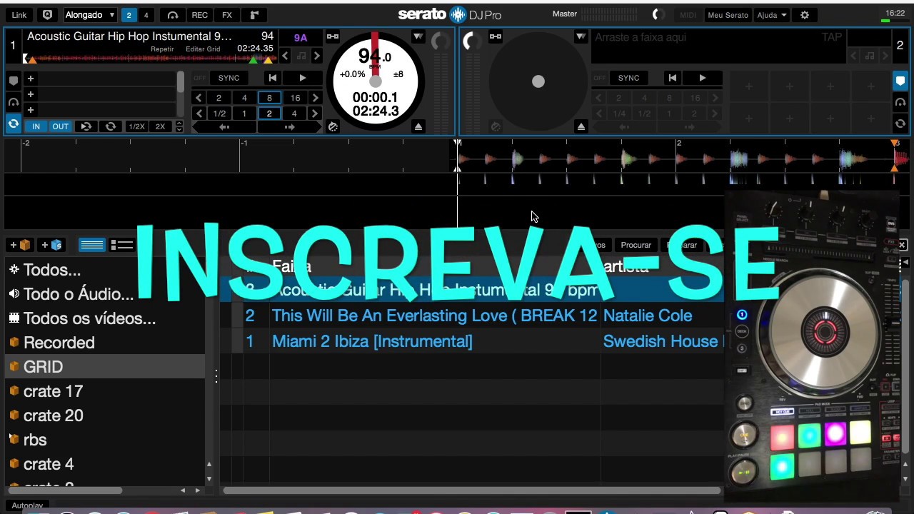 SALVAR LOOPs NO SERATO PIONEER DJ DDJ-SX2