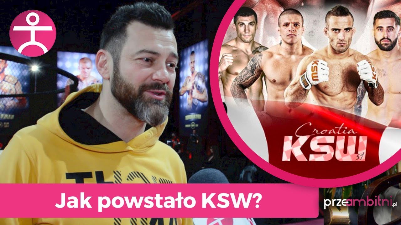 Martin Lewandowski: JAK powstało KSW (Konfrontacja Sztuk Walki) | przeAmbitni.pl