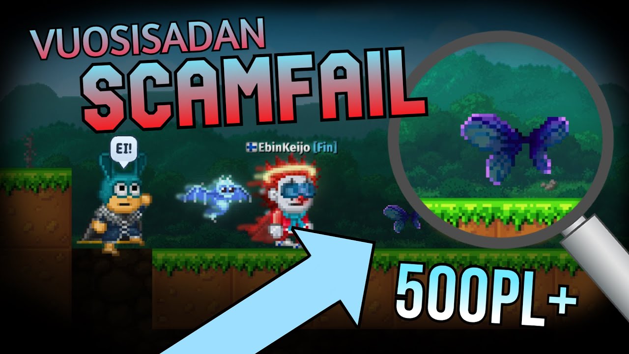 Vuosisadan PARAS SCAMFAIL (500PL?) - Pixel Worlds Suomi