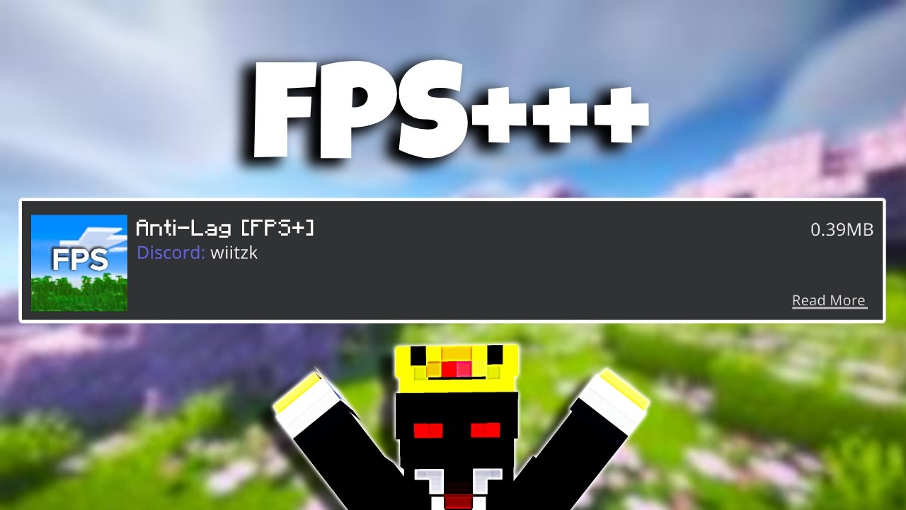 The Best FPS BOOST Mod For MCPE 1.26+ (NO LAG + Smooth Gameplay) | Anti Lag