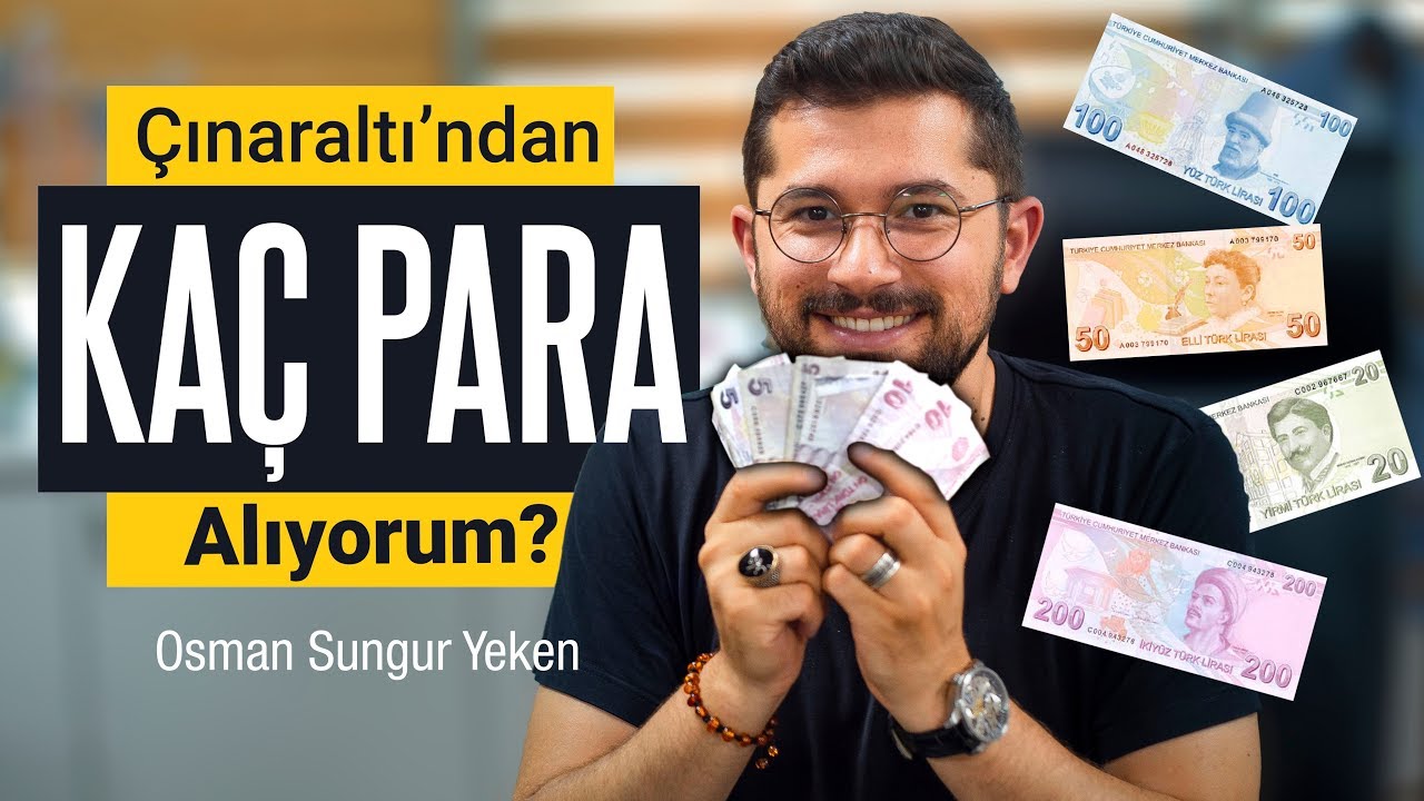 Çınaraltı'ndan Kaç Para Alıyorum? - Osman Sungur Yeken