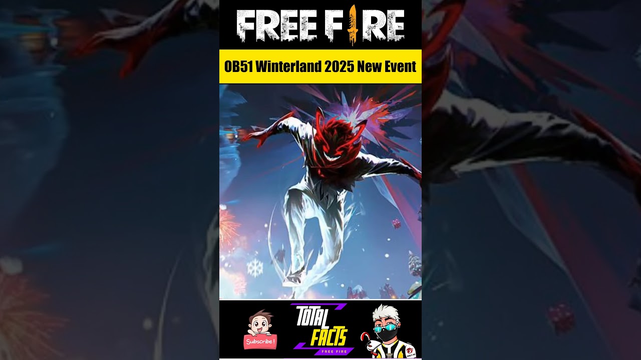 OB51 Update New Upcoming WINTERLAND 2025 Event 🥶💥 Free Fire