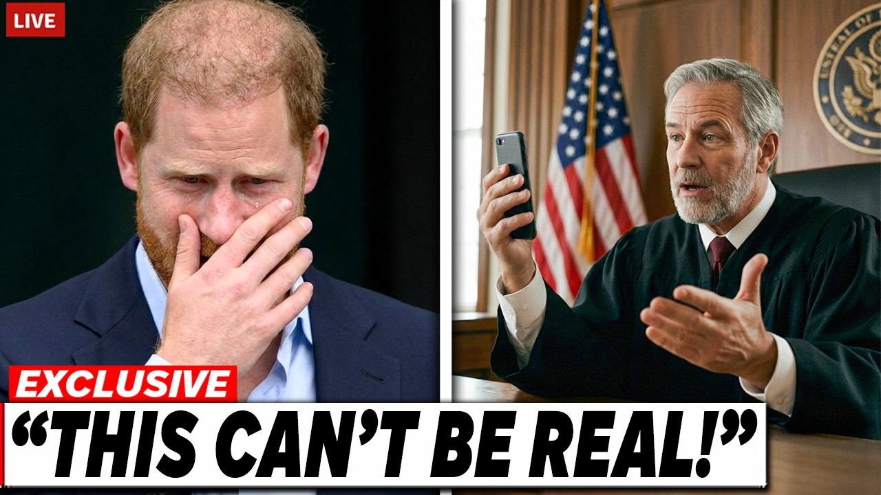 Prince Harry IN TEARS After Judge UNCOVERS Meghan's Secret Plan To Manipulate The Royal