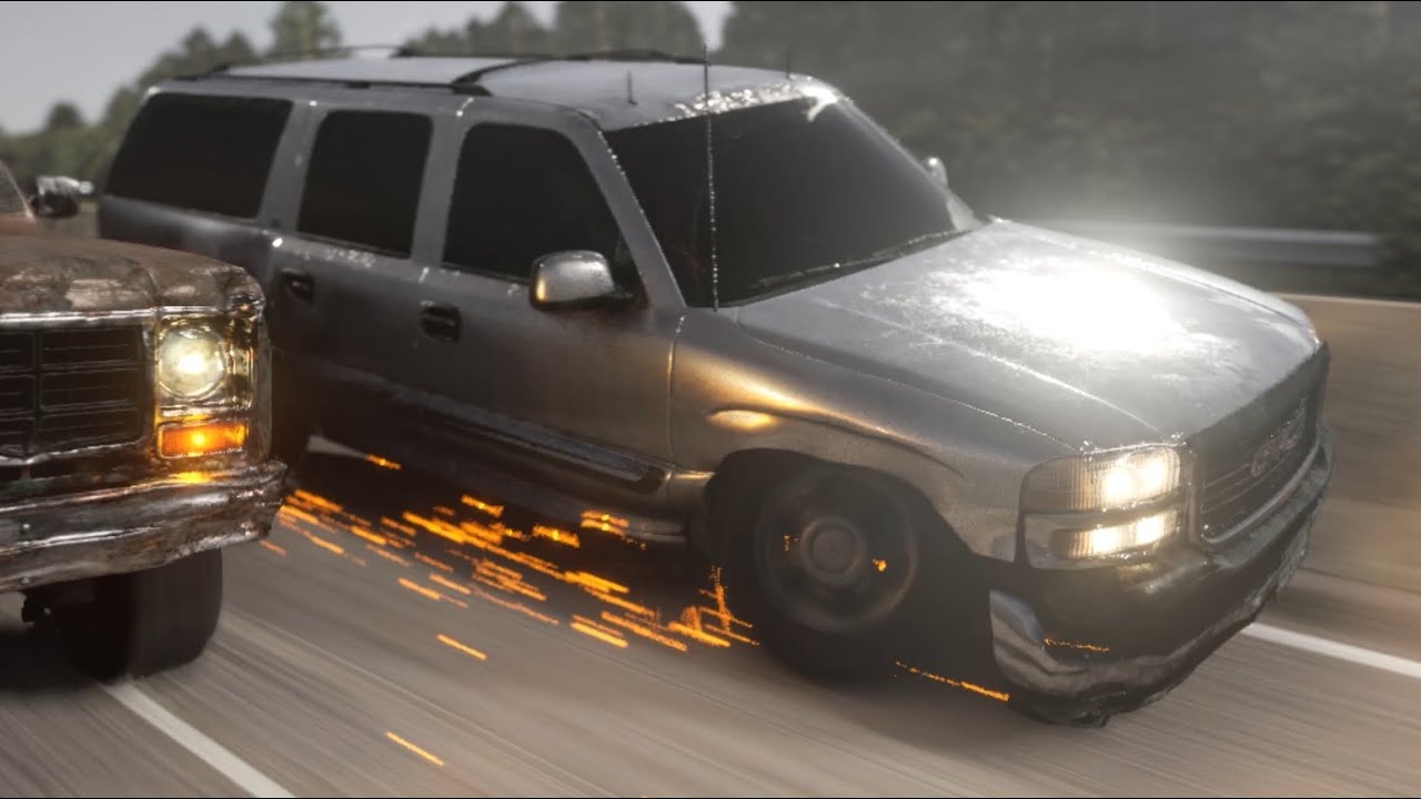 Road Rage Car Crash Animation Short Film