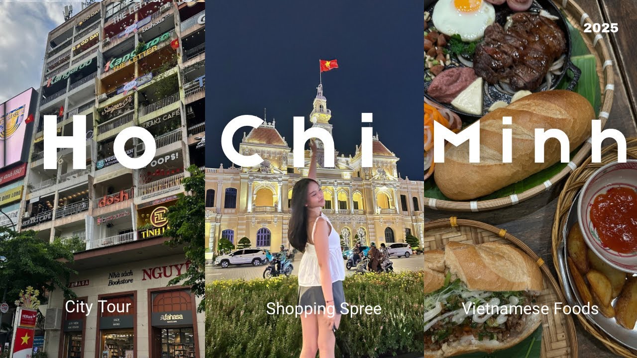 Vietnam Vlog Part 1 | Ho Chi Minh (Saigon) City 🛍️🏛️🇻🇳