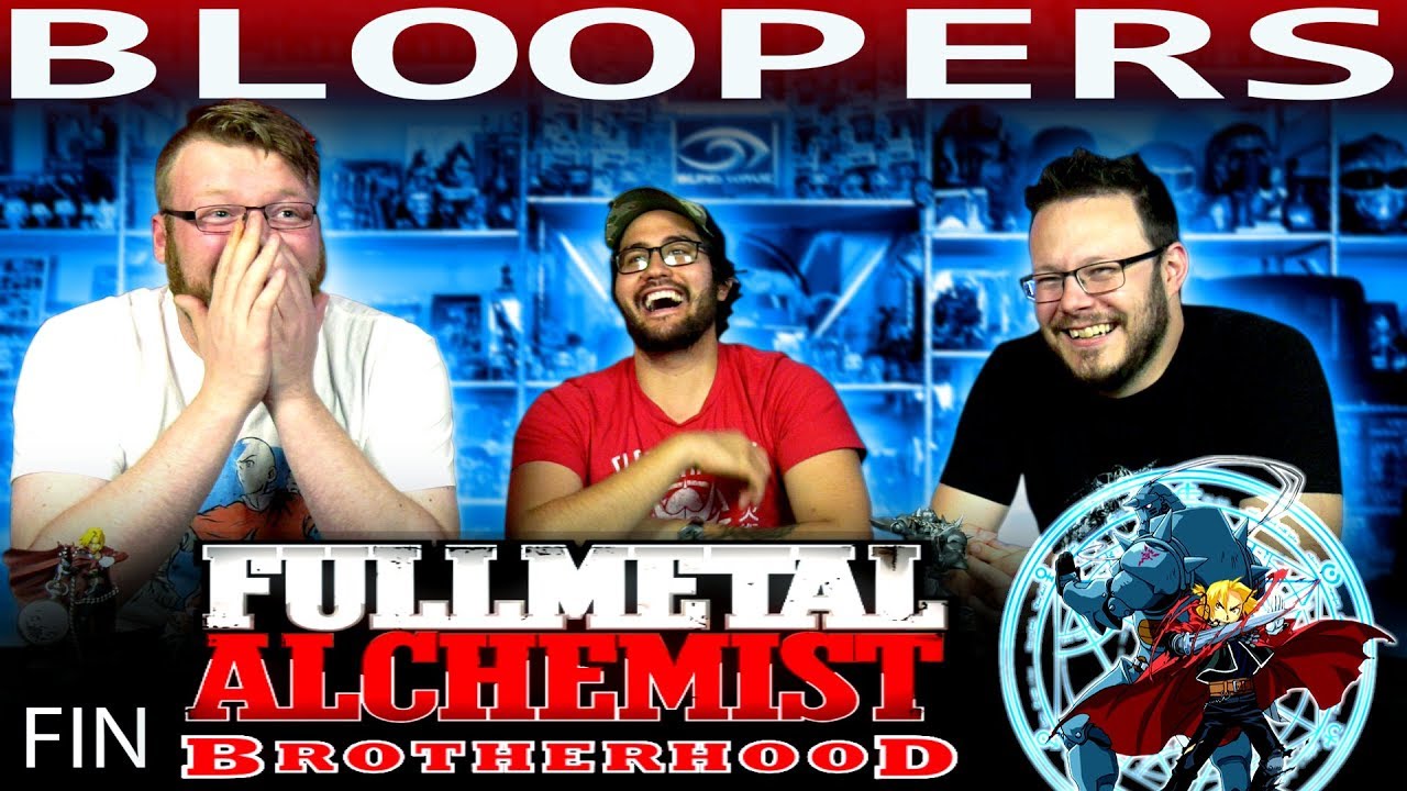 Fullmetal Alchemist: Brotherhood Bloopers REACTION!!