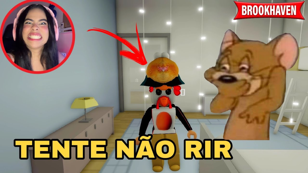 VIREI UMA GALINHA EM BROOKHAVEN E BAGUNCEI A CIDADE TODA