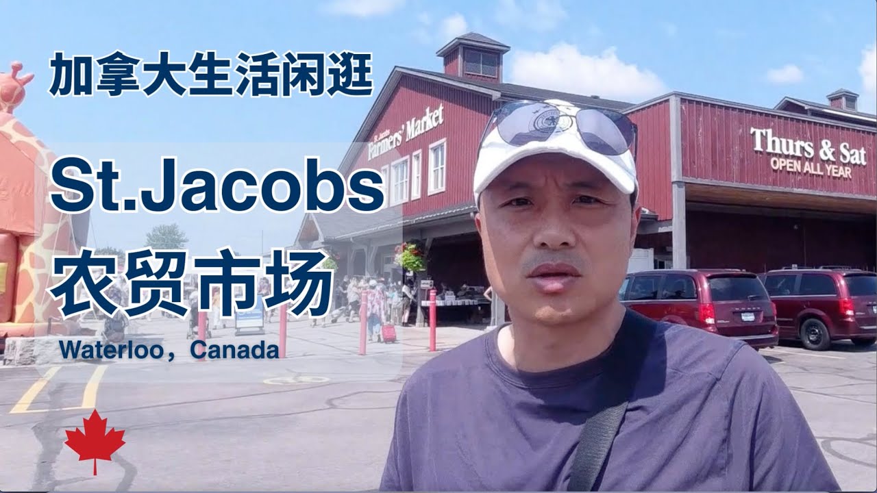 加拿大生活成本怎样？麦老师带你逛加拿大最大的农贸市场，滑铁卢圣雅各布农贸市场