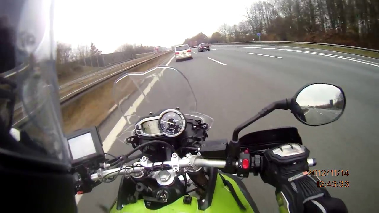München - Erlangen, Triumph Tiger 800, A9, Teil 2