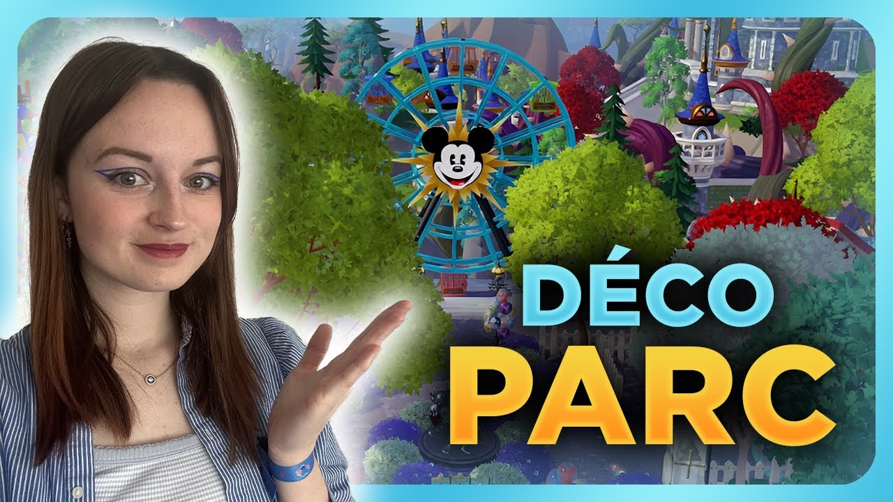 MA DÉCO d’un PARC DISNEY 🎡🎈