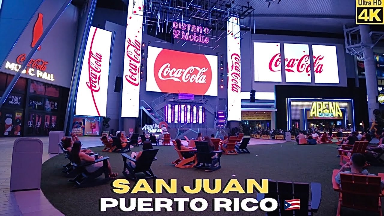 Distrito T Mobile San Juan, Puerto Rico 4K 🇵🇷