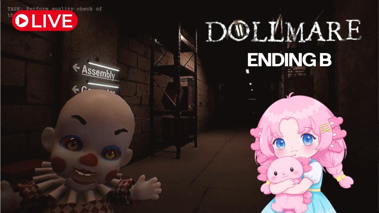 [🔴 LIVE] Aku Harus Kabur Dari Pabrik Ini - Dollmare Indonesia (GAGAL ENDING B)