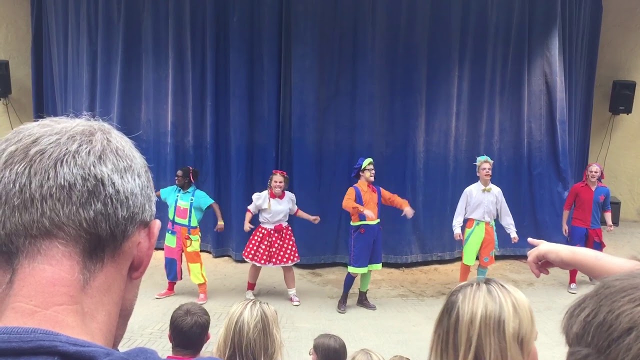 Camping de paal - viva musical - ga je mee met de viva clowntjes