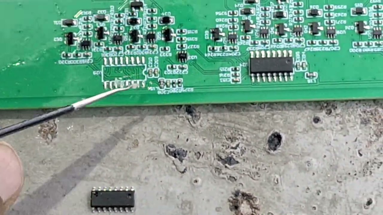 16 Pin IC / SOP16 MCU Change Ka Sahi Tarika | Chip Level Repairing | Electronics Doctor#boardrepair