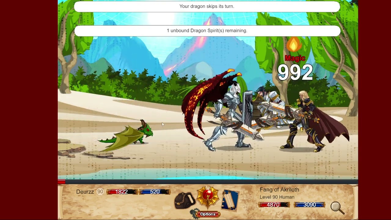 DragonFable | Wrath DragonLord AARGH 65  Fang and Scales (Weakcore/203 pt dragon)