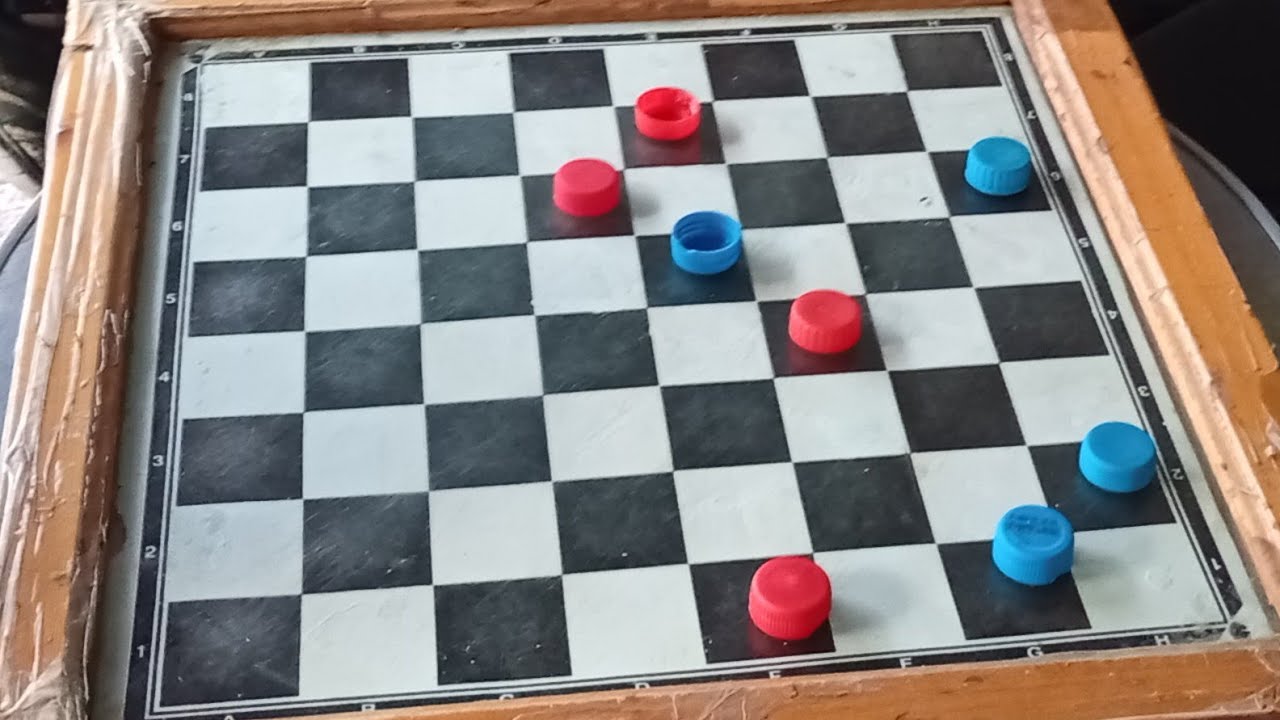 ماتش الداما🏁 بسيط ولكن فيه الفراجة…المهم المتعة راه واصلة ليكم 😱♟️ 