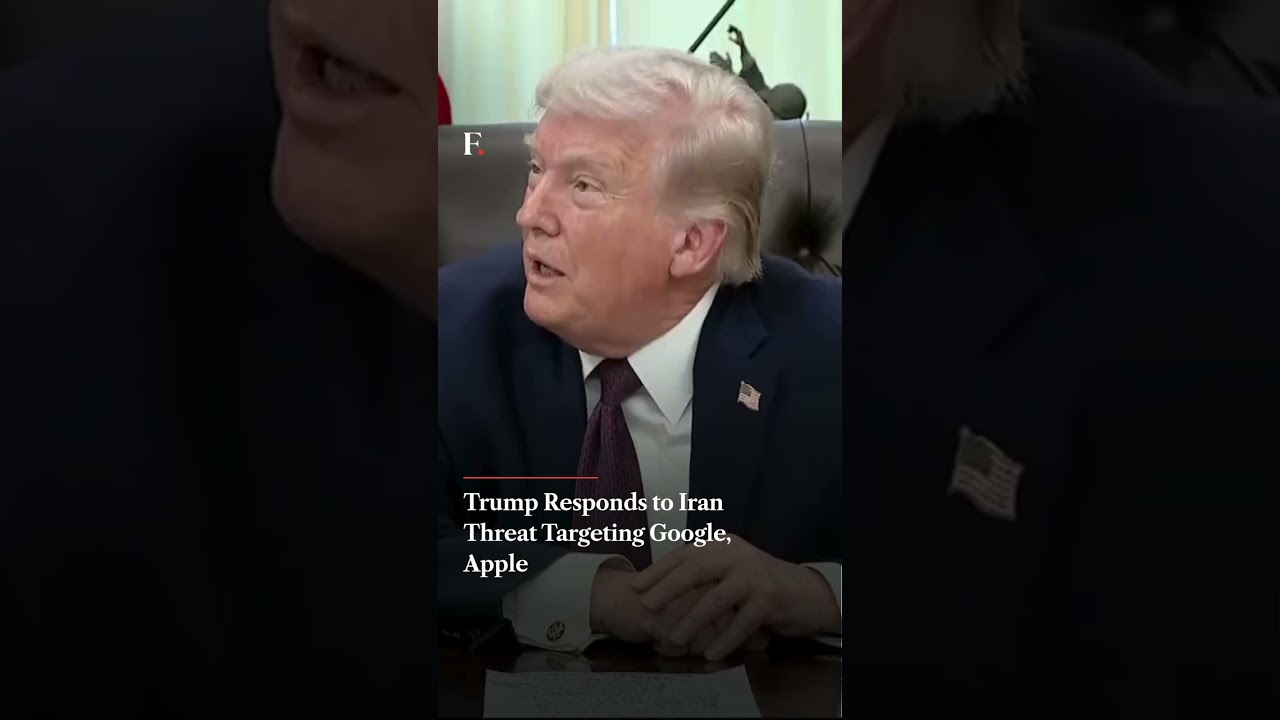 Трамп высмеивает угрозы Ирана атаковать Google и Apple; говорит: &laquo;Они будут использовать пневмати...