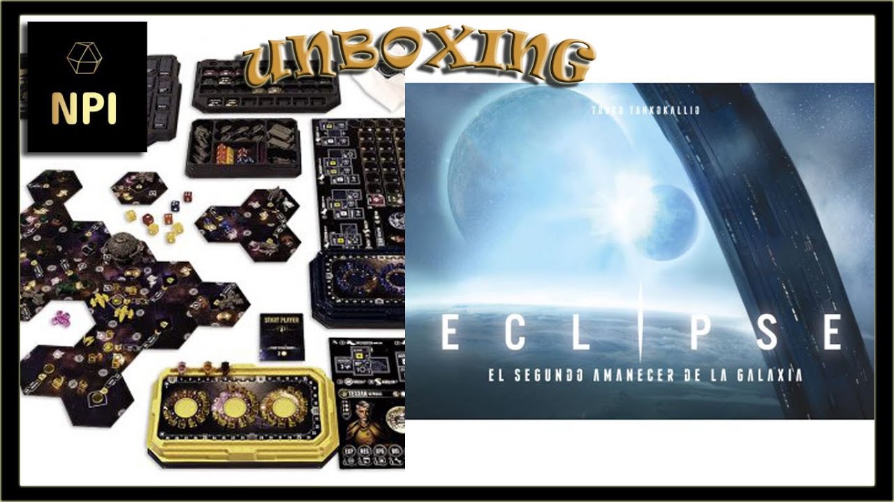 ECLIPSE: EL SEGUNDO AMANECER DE LA GALAXIA // Unboxing