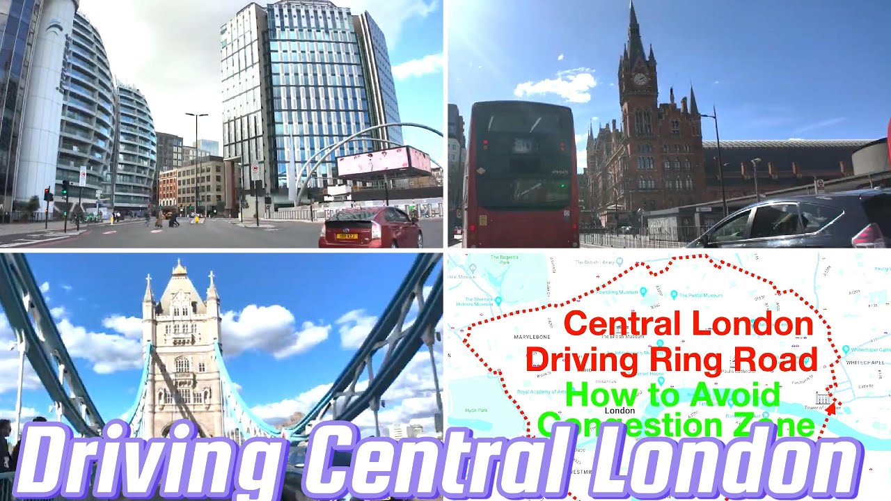 Driving around Central London England UK🇬🇧 | Ring Road Central London | Complete Tour Historic City