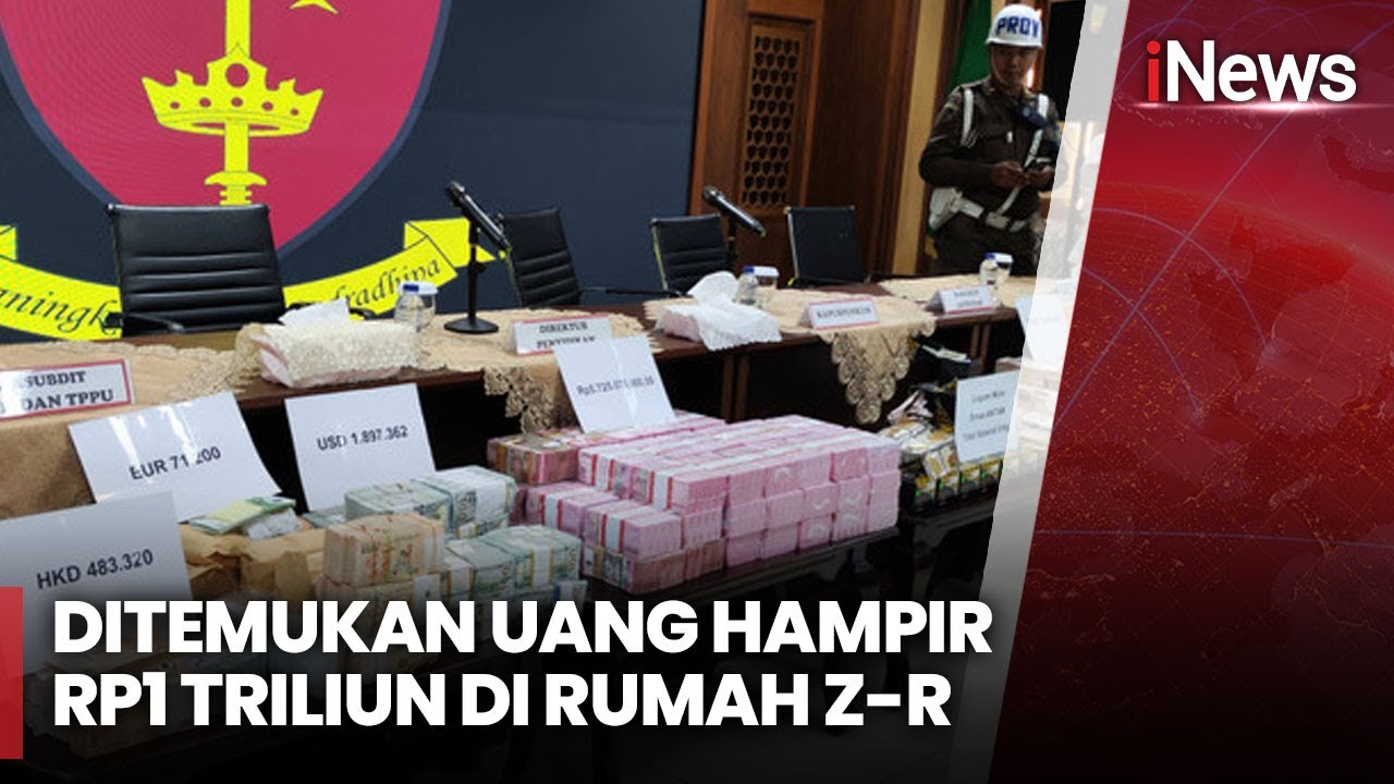 Kejagung Pamerkan Uang Hampir Rp1 Triliun & Emas 51 Kg Kasus Vonis Ronald Tannur - iNews Prime 25/10