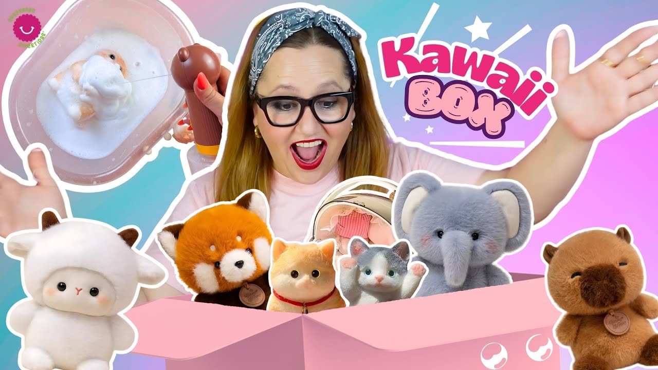 🎁 ¡ABRO una CAJA LLENA de PRODUCTOS VIRALES KAWAII! 😍 ¿Merece la pena? 🤔