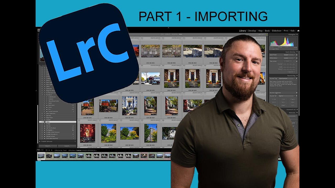 Lightroom Classic for Beginners: Incoming Catalog Workflow Part 1 - Import Photos
