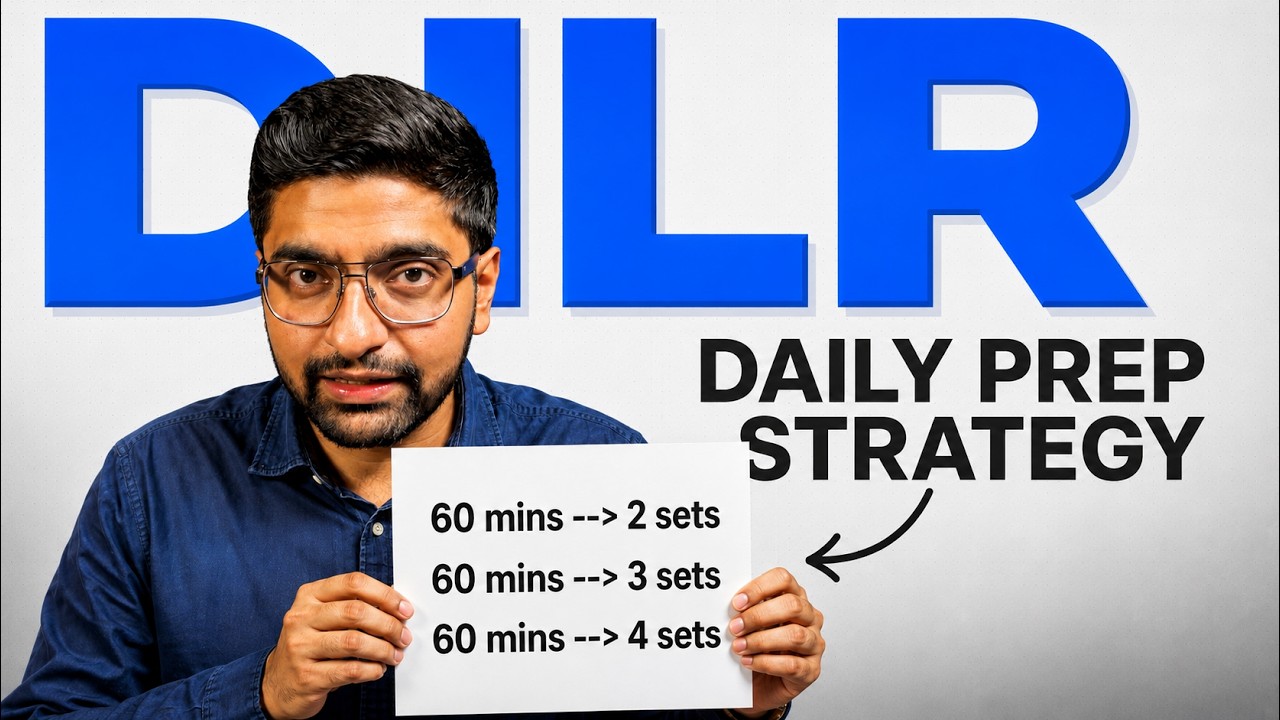 CAT DILR Strategy for 99%ile in 5 months&hellip; Complete System