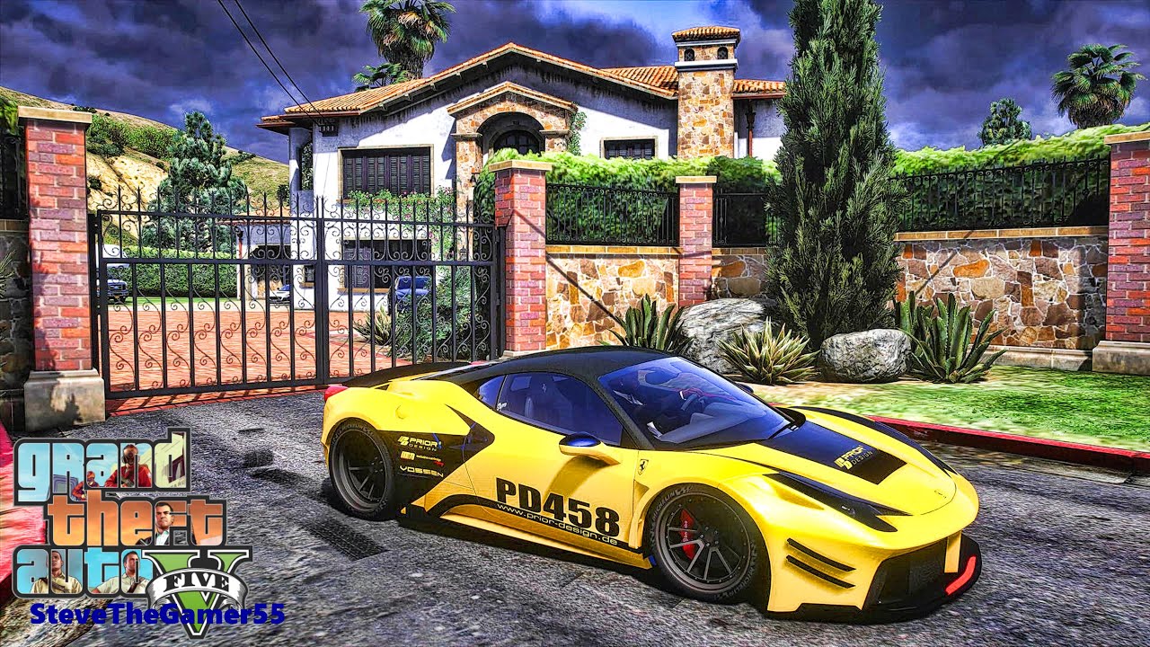 Billionaire's Car Collection in GTA 5|  Let's Go to Work 105| GTA 5 Mods| 4K