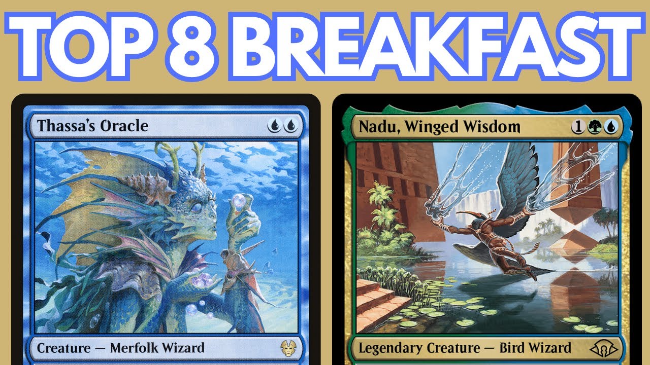 ETERNAL WEEKEND TOP 8 BREAKFAST! Interview + League play w/ Legacy Nadu Cephalid Breakfast pilot MTG