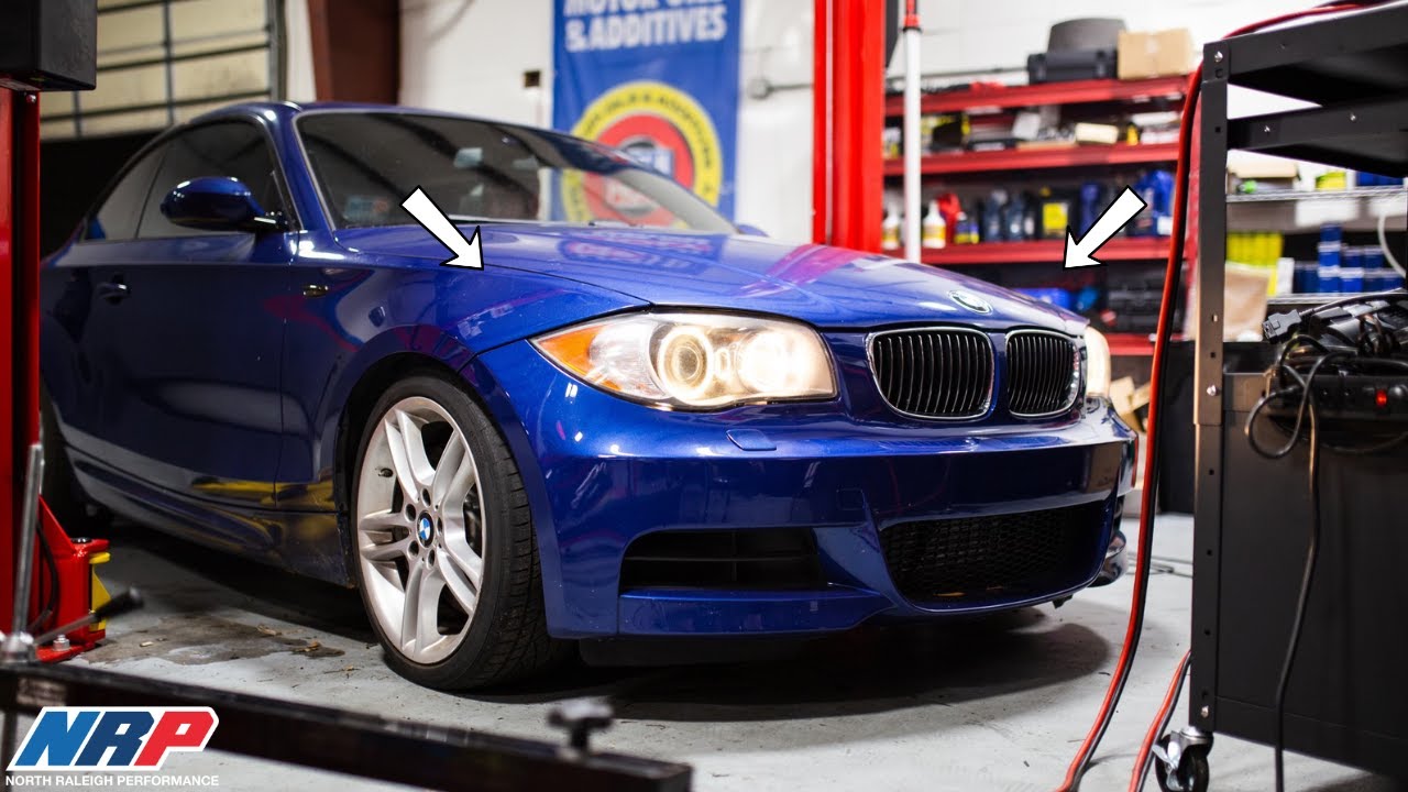 BMW E82 135i получает новые крепления!!! (N54)