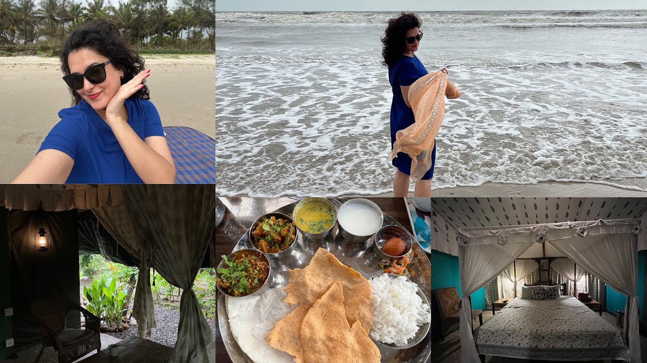 2-Day Trip To Alibag & Kashid Beach| July 2023 | Monsoon In Alibag | Pet-Friendly |Travel 🚗