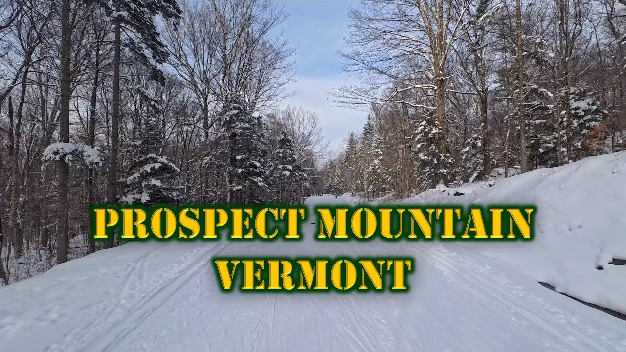 Prospect Mountain Cross-country skiing - 39min training in Vermont