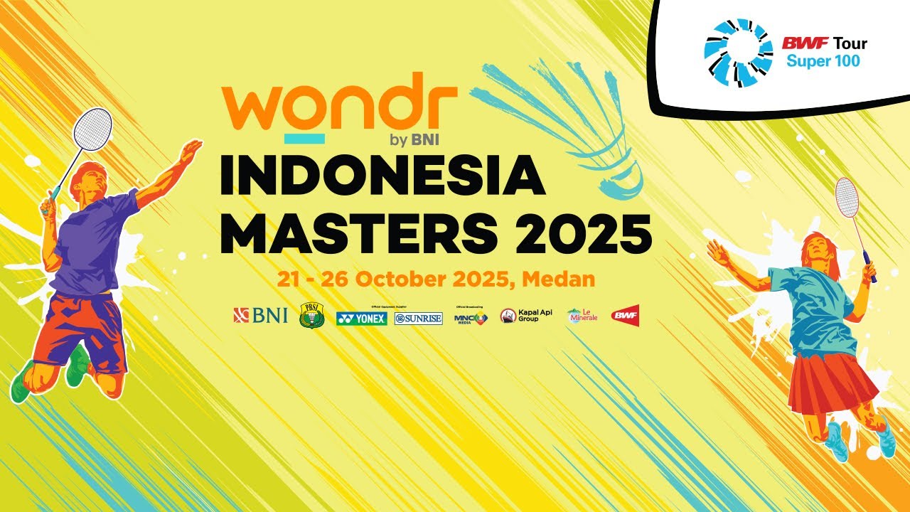 WONDR by BNI Indonesia Masters II 2025 Court 4 | Day 2