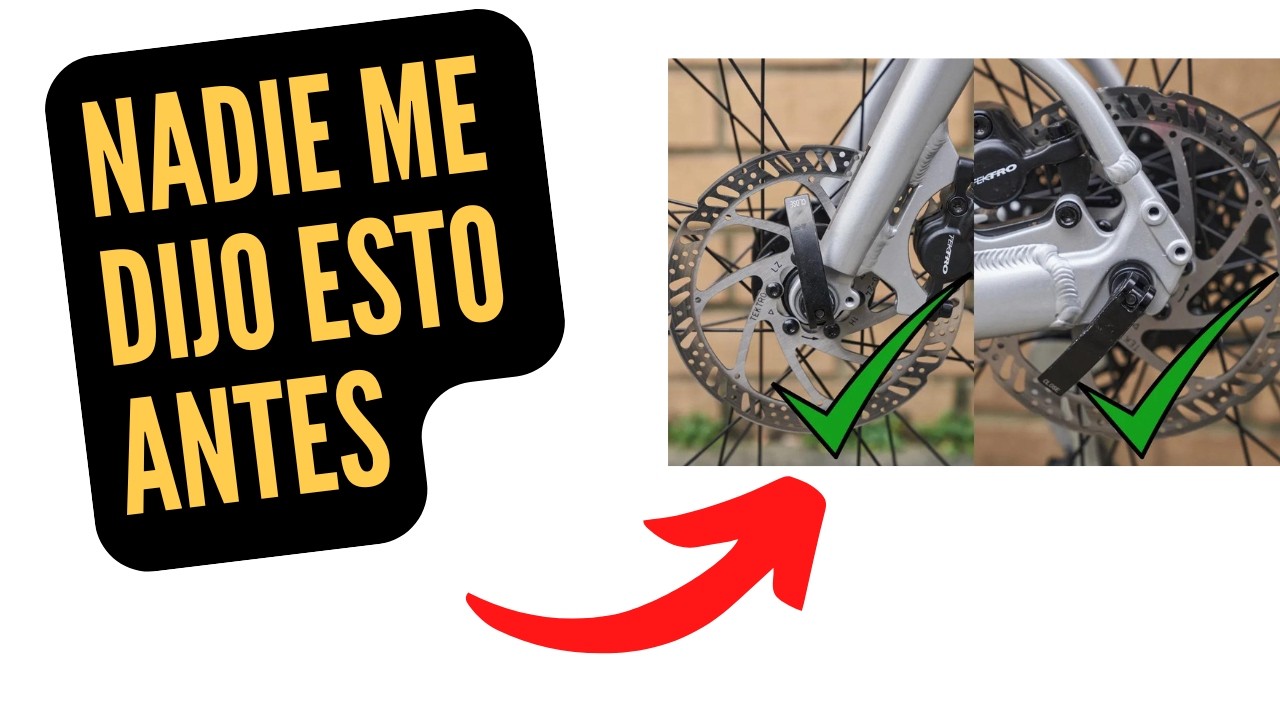 QUICK RELEASE ASI SE INSTALA DE FORMA CORRECTA (EJE DE CIERRE RAPIDO)