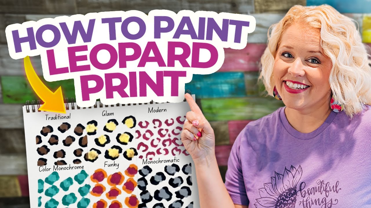 6 Super Easy Ways to Paint Leopard Print That You Need to Try!