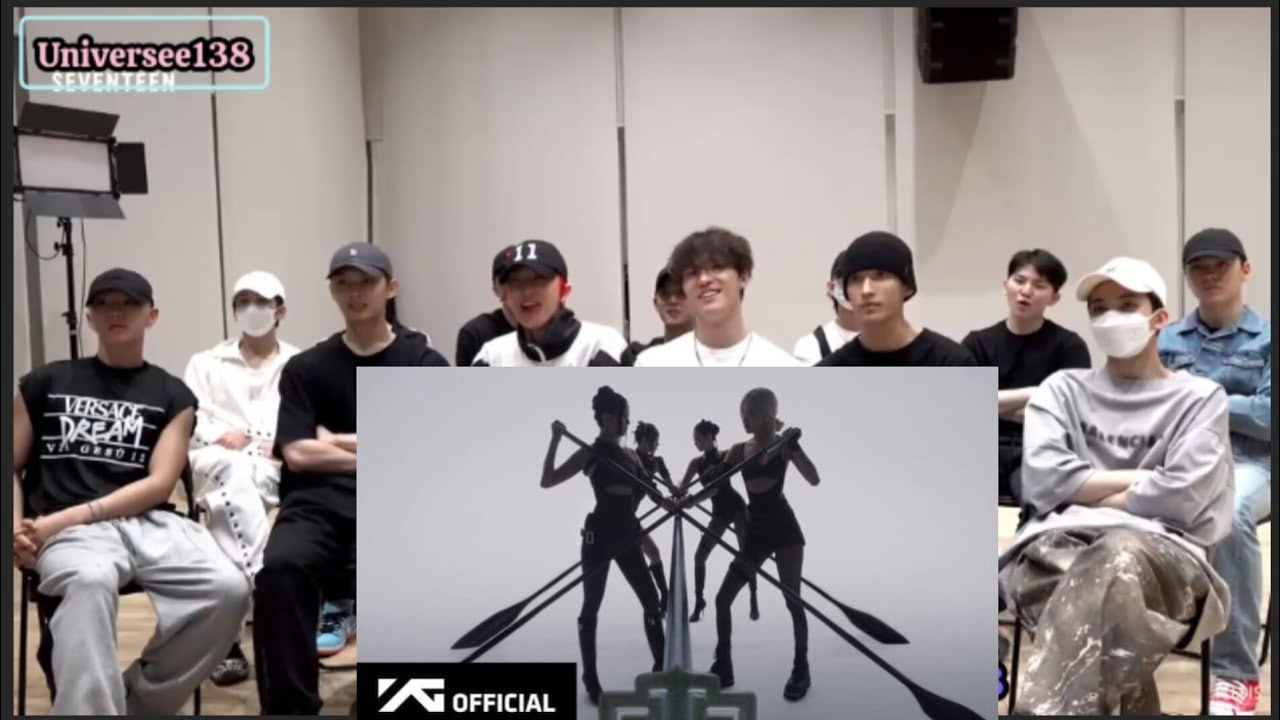 Seventeen Reaction to Blackpink 'Go' Mv (Fanmade 💜)