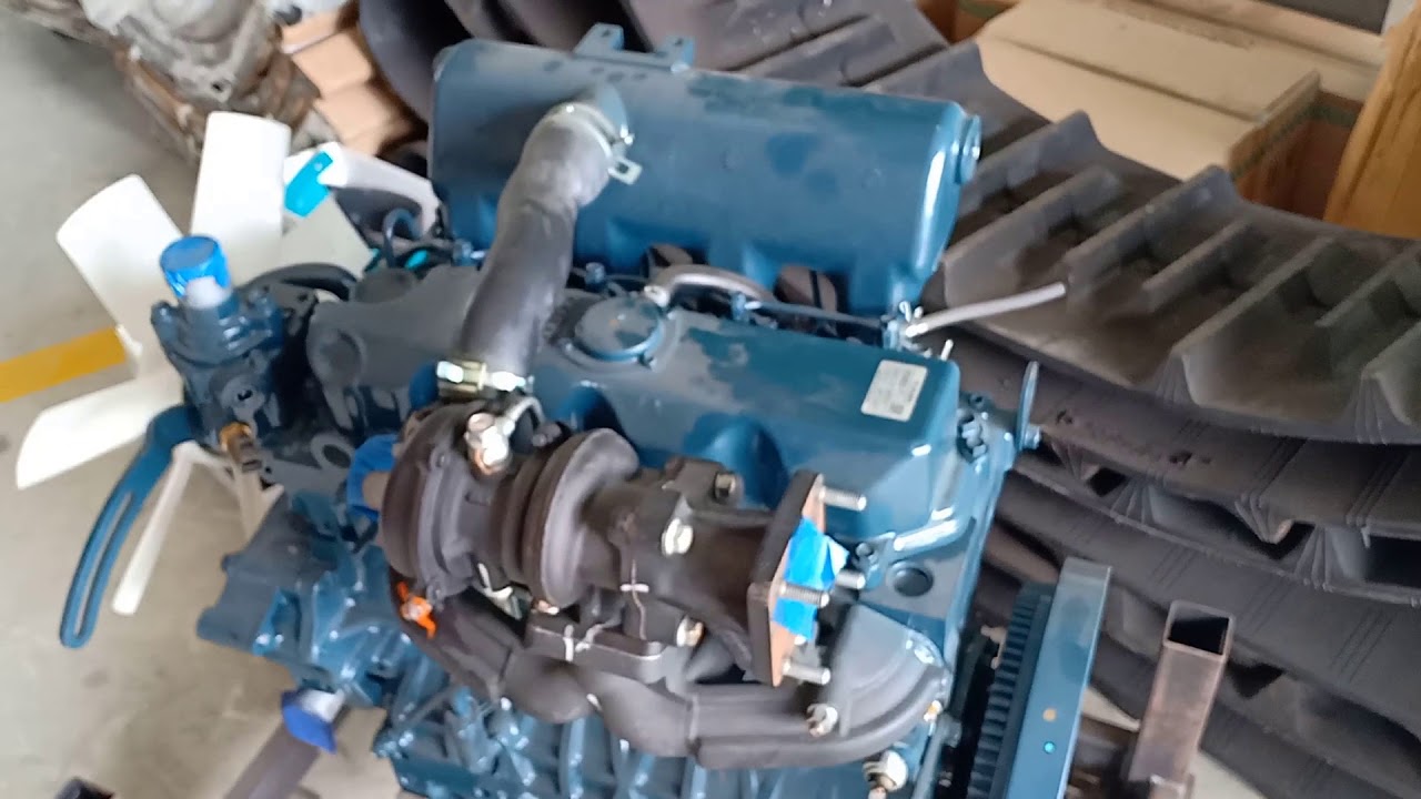 110 - Các chi tiết trên Động cơ kubota Và Cách lắp turbo tăng áp đúng kỹ thuật