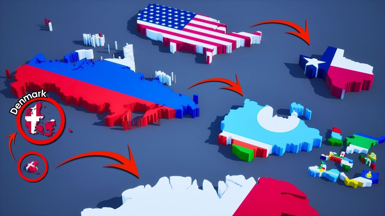 If Countries Collapsed... | 3D Animation