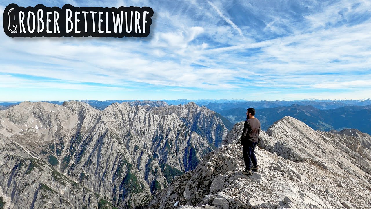 Großer Bettelwurf (2726m) - Via Eisengattergrat zu einem der höchsten Karwendelberge [Silent Hiking]