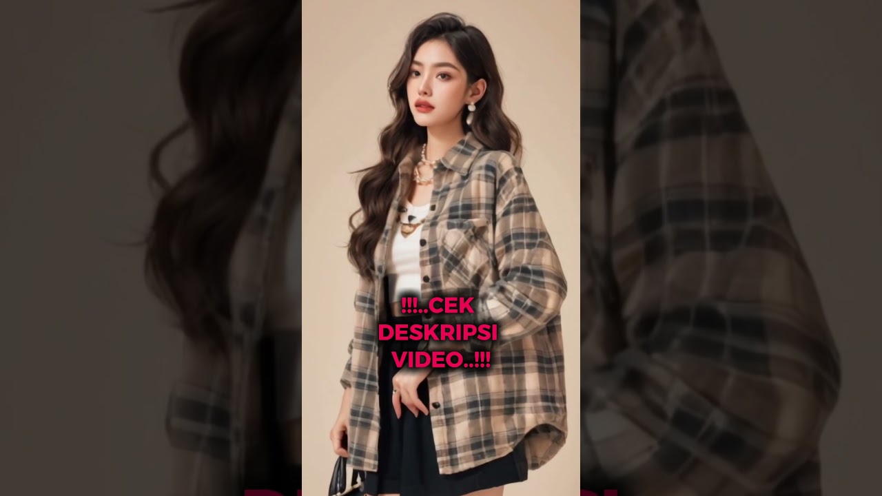 Kemeja Flanel Wanita Keren #kemejaflanel #kemejawanita #ootd #ootdfashion #shorts