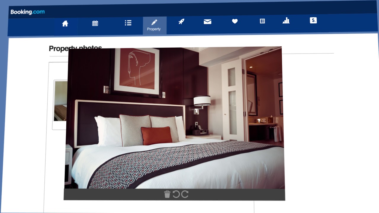 How to add and delete photos in the extranet | Booking.com