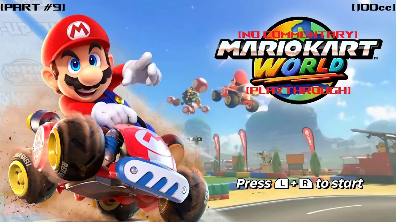 Mario Kart World Playthrough | [Part #9] | Grand Prix [100cc] Cruising Through The Mushroom Cup