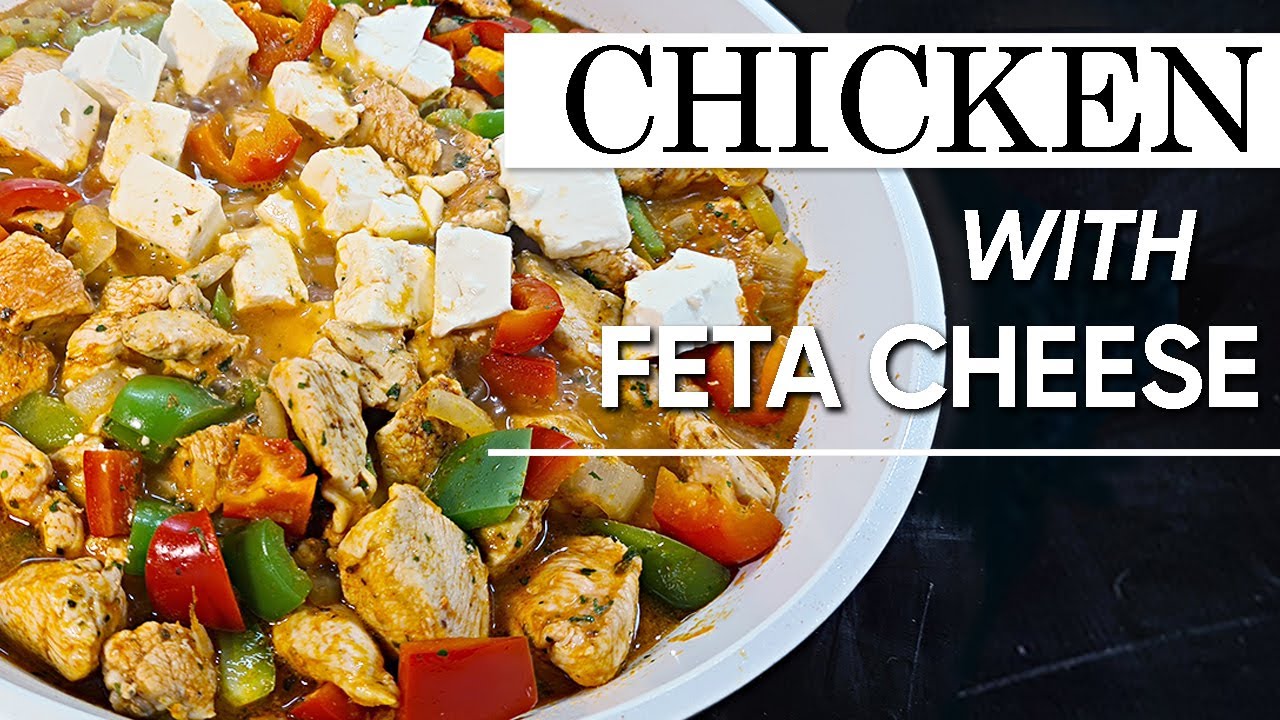 Chicken with Feta Cheese - Quick and tasty! I love this recipe!  Everyone will want this dinner! #16