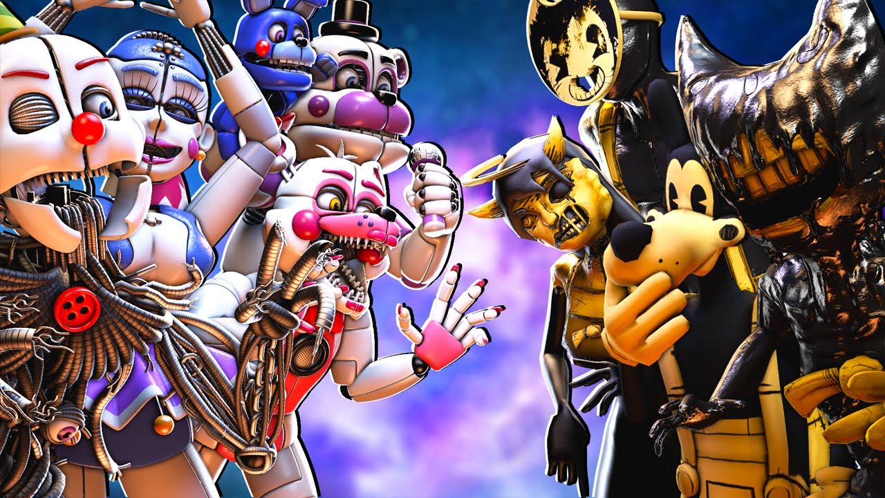 Bendy And The Ink Machine vs Sister Location!
