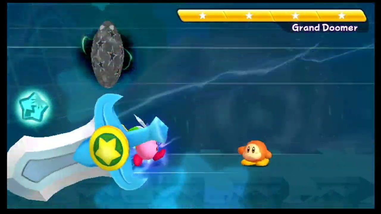 Kirby's Return to Dreamland Grand Doomer Boss Fight